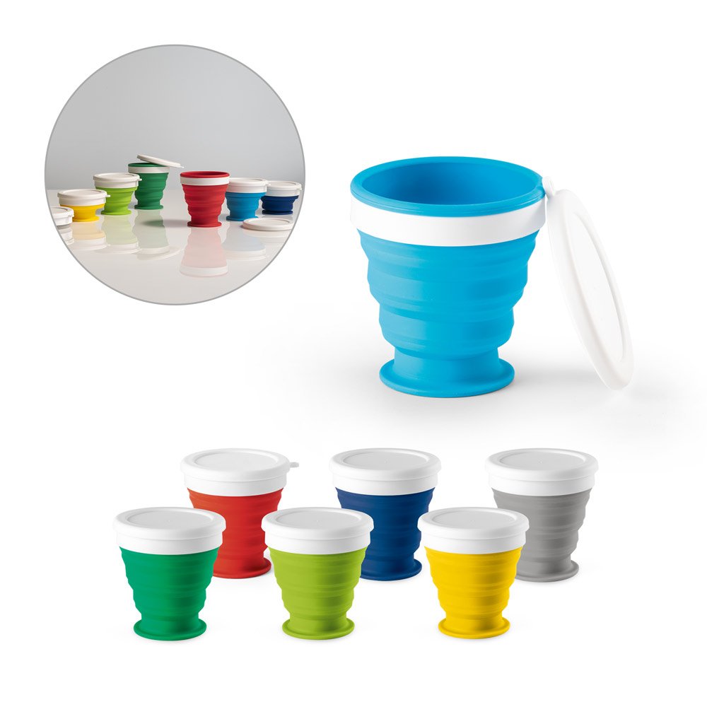 ASTRADA. Foldable travel cup 94762